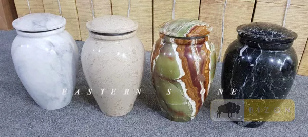 ONYX, MARBLE STONE PET URNS 